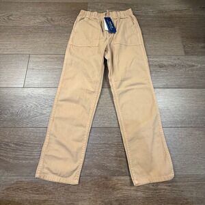 Polo Ralph Lauren Girls Straight-Leg Cotton Twill Pants Camel Size 14 NWT Khaki